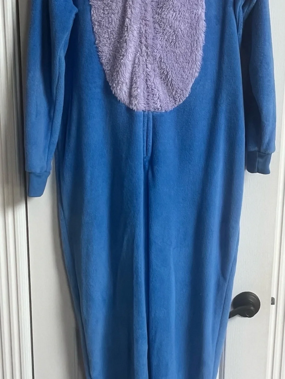 Disney Eeyore Adult Onsie size Large Winnie the Pooh Halloween Pajamas Lounge - Picture 3 of 13